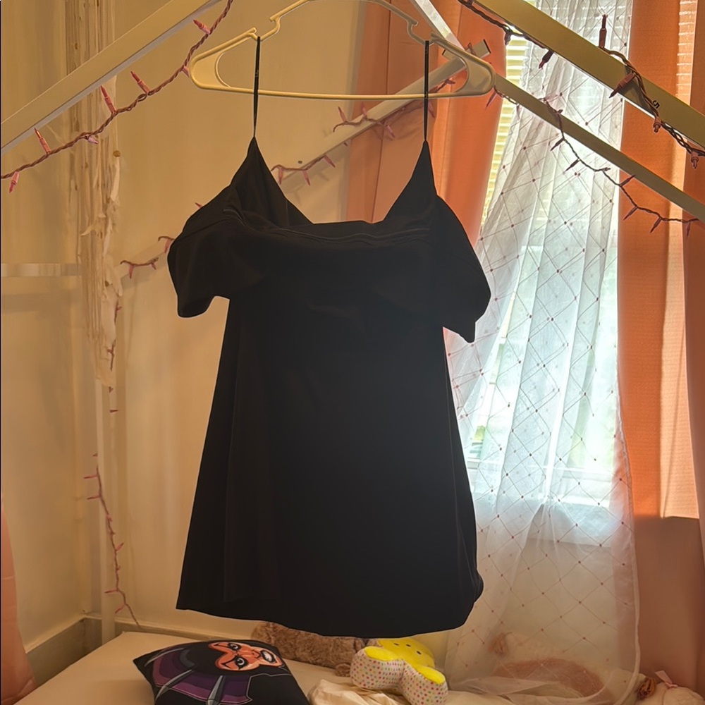 Black Strapless Dress